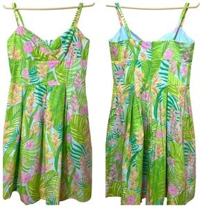 Lilly Pulitzer Botanical Garden Billie Dress Floral Sundress MSRP $218